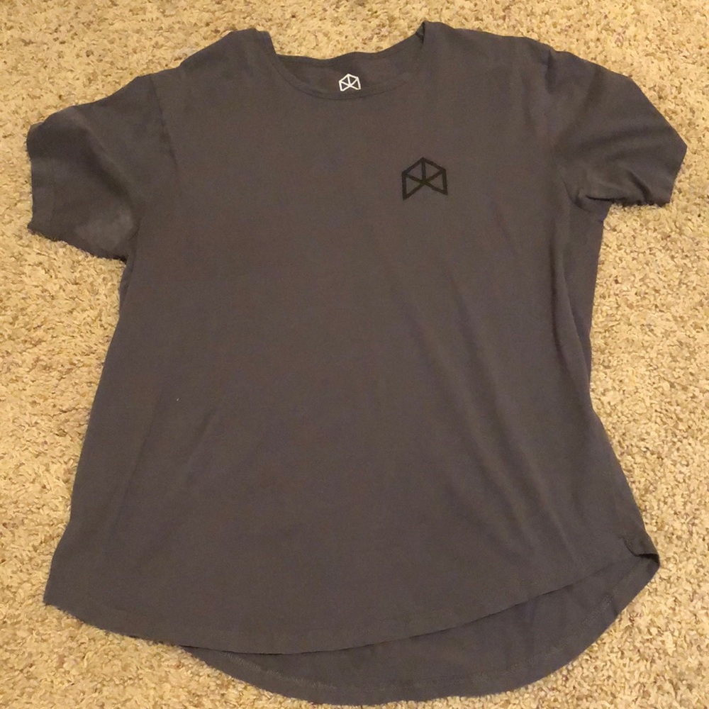 Large bmfit gear grey shirt